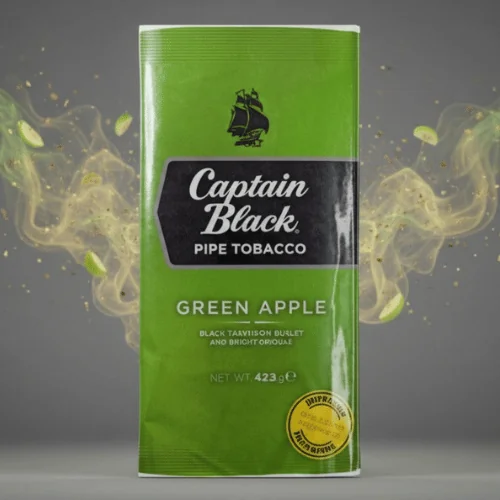 Captain Black Green Apple Pipo Tütünü - Yeşil Elma aromalı
