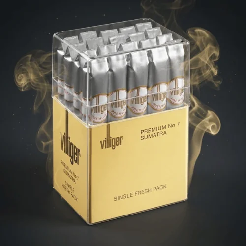 Villiger Premium Sumatra No7 Puro Satın Al - 20's Cam Kutu